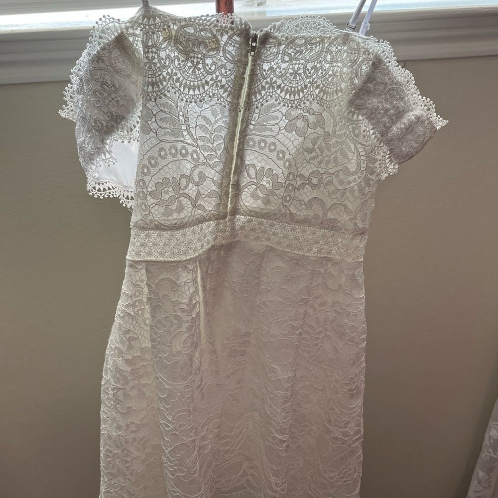 White dress